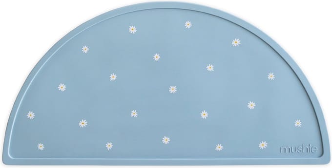 Mushie Placemat Siliconen - White Daisy