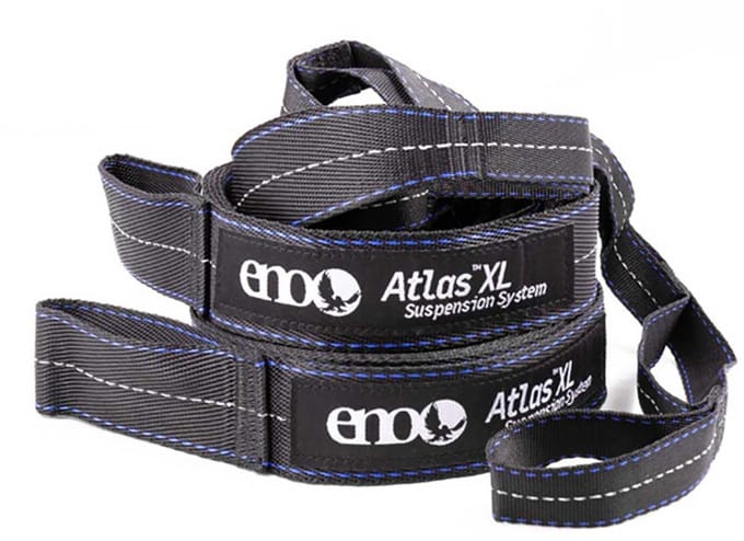 Eno Ophangsysteem Hangmat 4 M Polyester Zwart/blauw