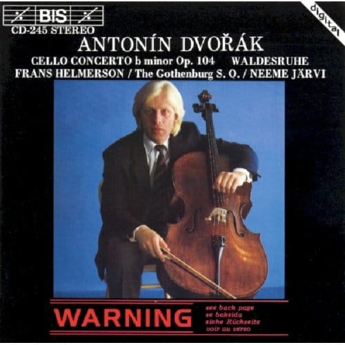 Frans Helmerson, Gothenburg Symphony Orchestra, Neeme Järvi - Dvořák: Cello Concerto/Waldesruhe (CD)