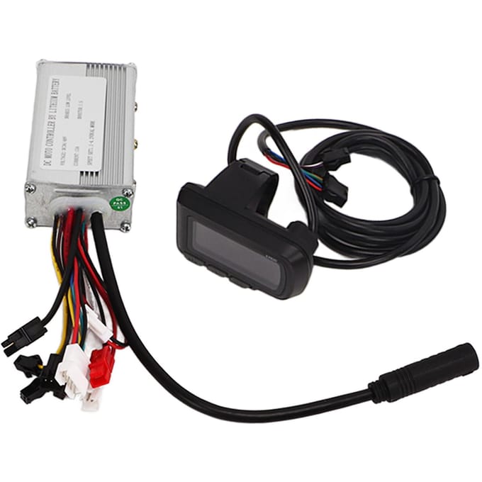 Elektrische Fiets Ombouwset met 15A Controller EN06 Paneel Duimgas Sensor voor 36V 48V 250W gray