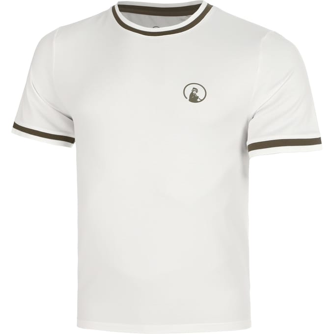 Quiet Please Memories Break Ringer T-shirt Heren