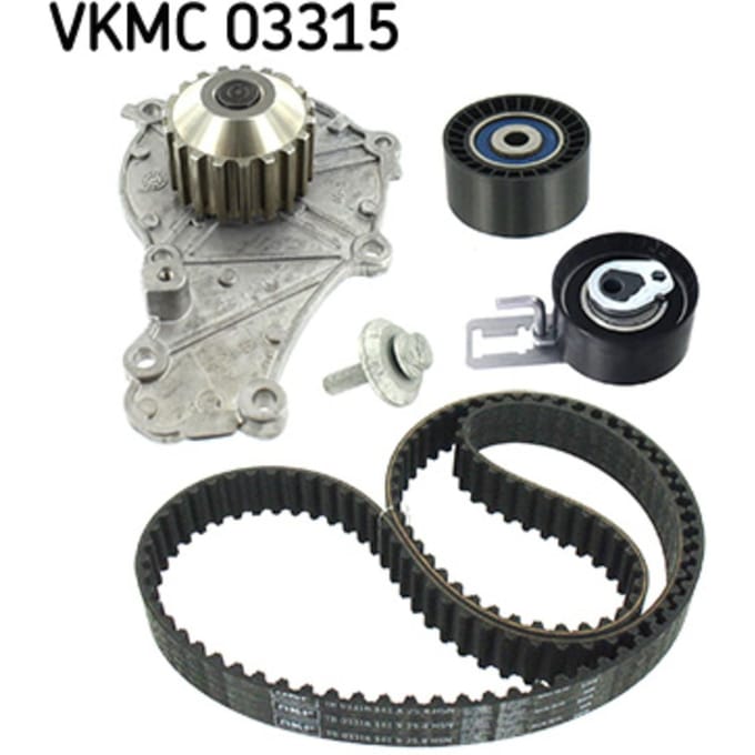 Waterpomp + distributieriem set SKF VKMC 03315