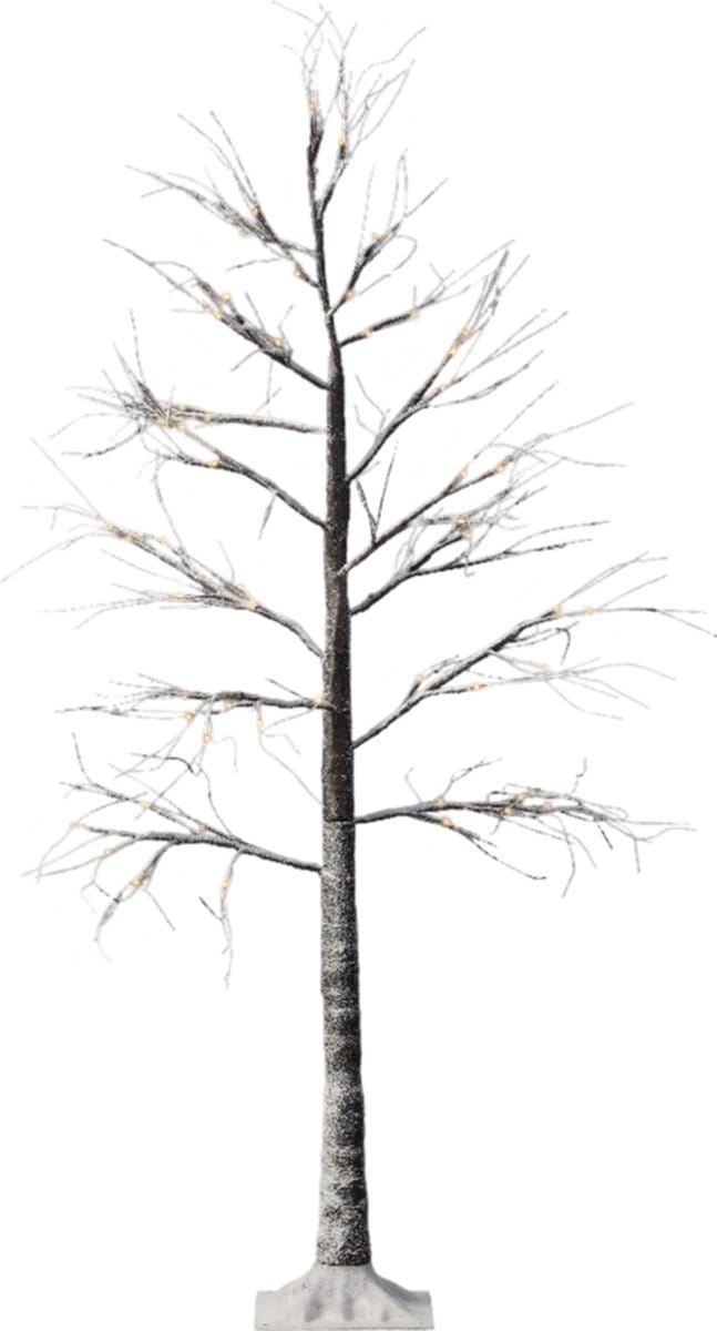Lumineo - LED boom d100h150 cm bruin/warm wit