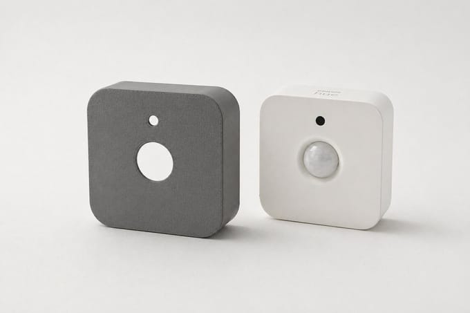 Philips Hue Bewegingssensor cover grijs – strakke kap voor Hue Motion sensor – Minimalistisch design accessoire