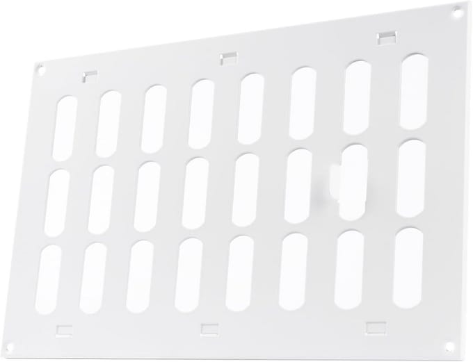 Metalen Ventilatierooster 300x200 mm - Verstelbare Afdekking voor Verwarming en Koeling