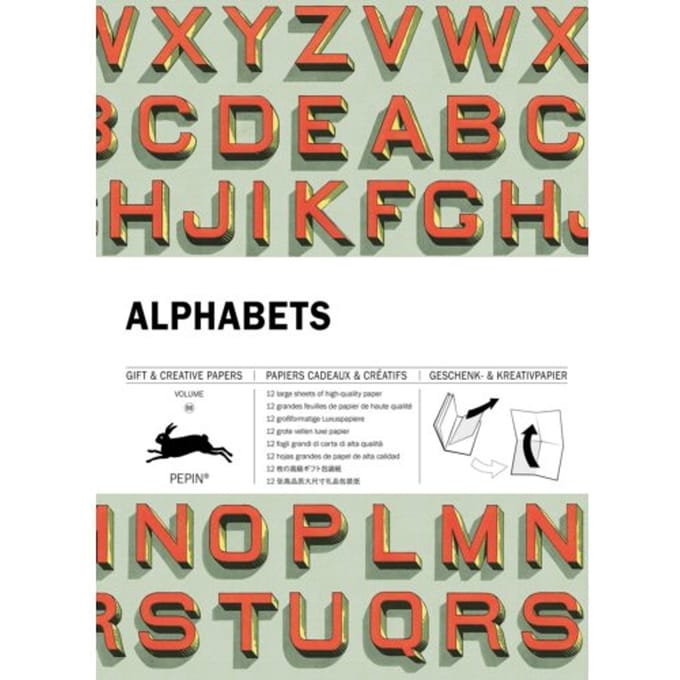 Alphabets / Volume 88 - Gift & Creative Papers - Pepin van Roojen