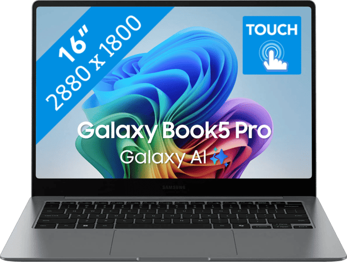 Samsung Galaxy Book5 Pro - Copilot+ Laptop - 16 inch - 1TB SSD - 120 Hz