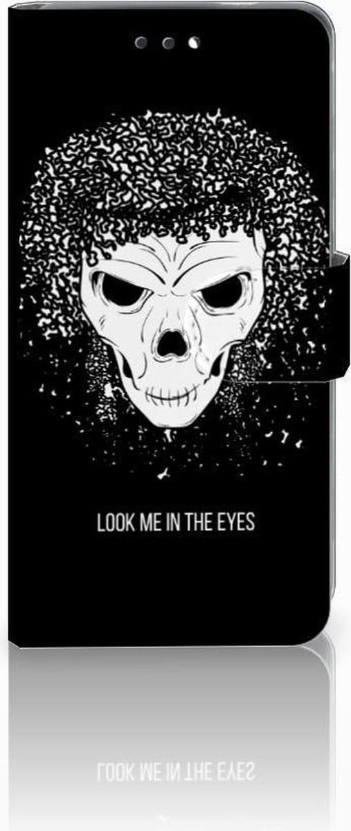 Telefoonhoesje met Naam Nokia 3.1 (2018) Skull Hair