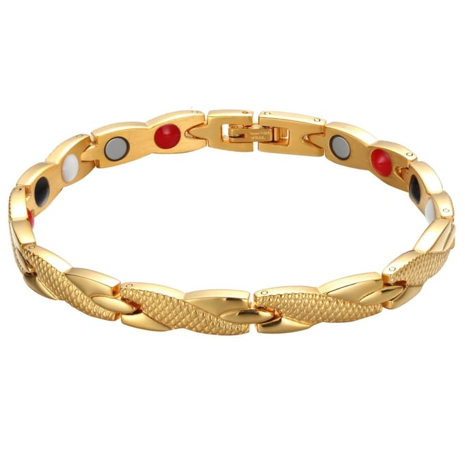 Fako Bijoux® - Armband - Sevilla - Metaal - 20cm - Goudkleurig