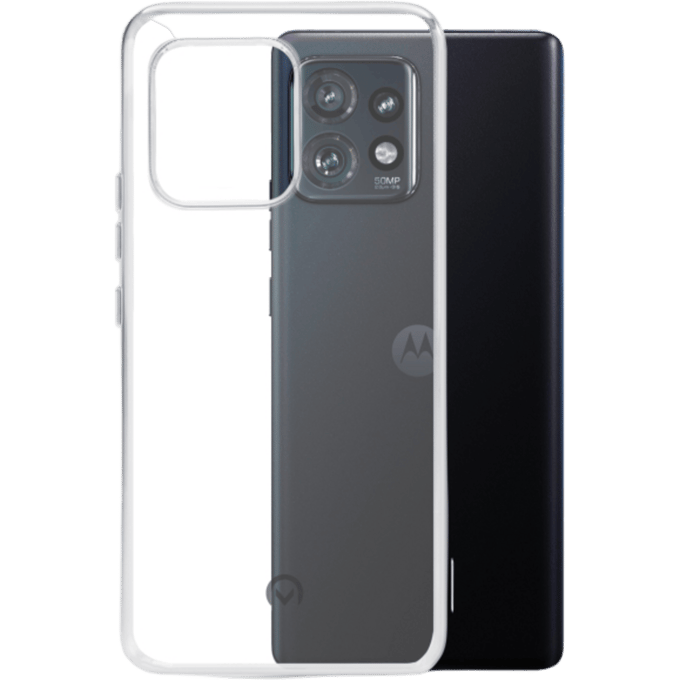 Mobilize Motorola Edge 40 Pro Siliconen (TPU) Hoesje Transparant