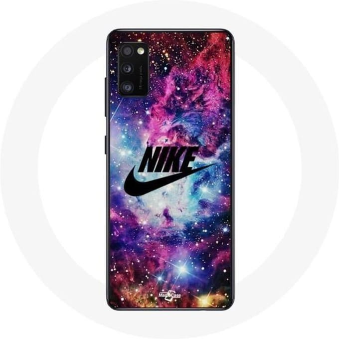 Coque Samsung Galaxy A41 Nike Logo Espace Coloré