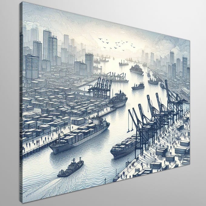 Kunstprint | Wanddecoratie | Canvas | 100 × 100 cm