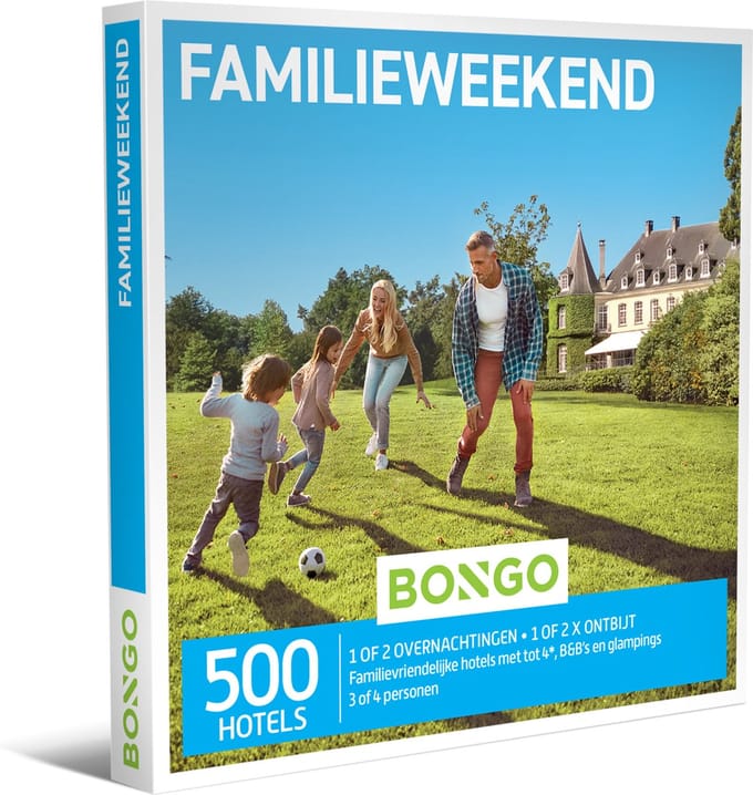 Bongo Bon -Familieweekend- Cadeaukaart