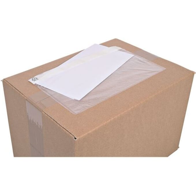 Paklijstenvelop CleverPack zelfklevend - blanco 230x110mm - 100st