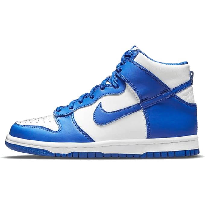 Nike Dunk Hi Retro Sneakers - Blauw/Wit