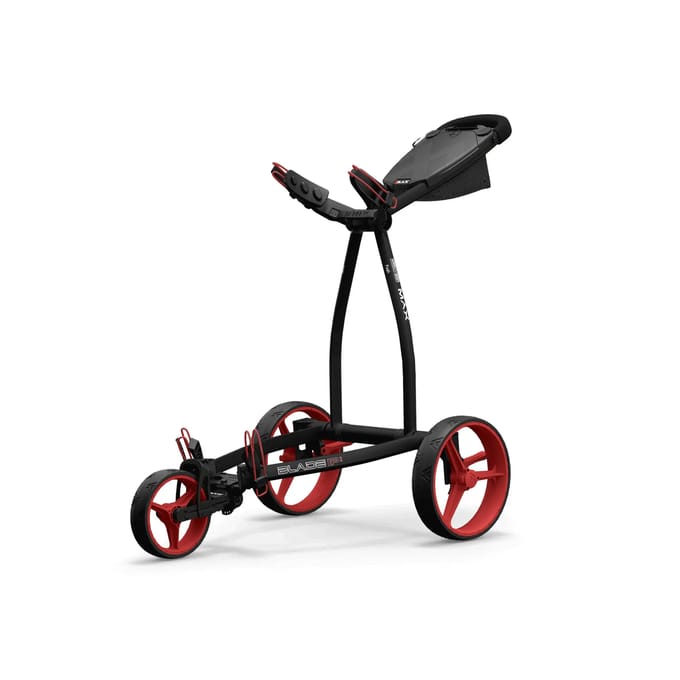 Big Max Blade Ip 2.0 Golftrolley - Golfkar - Zwart Rood