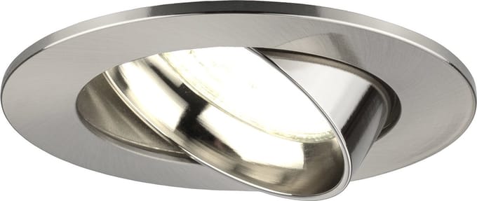 Ledvion - LED Inbouwspot Rio - RVS - Dimbaar - 3W - 4000K - Ø85 mm