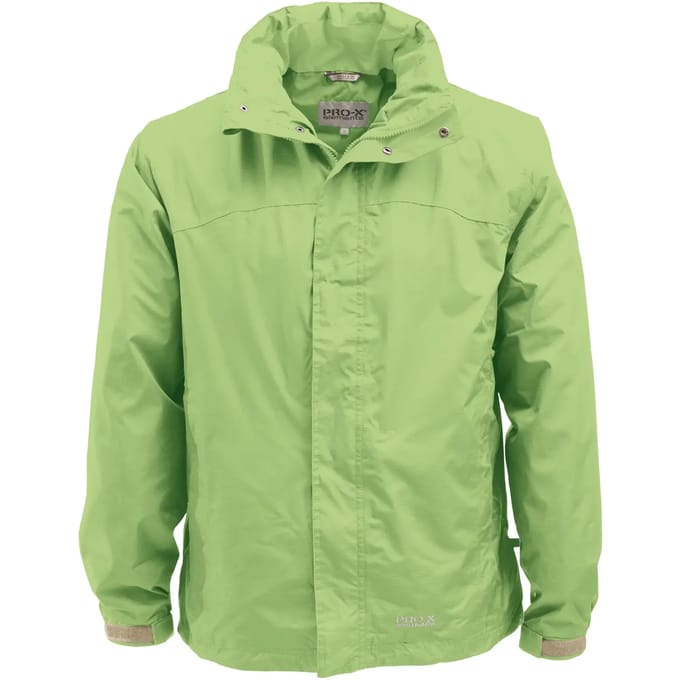Pro-x Elements Regenjas Meran Heren Polyester Lichtgroen Mt M