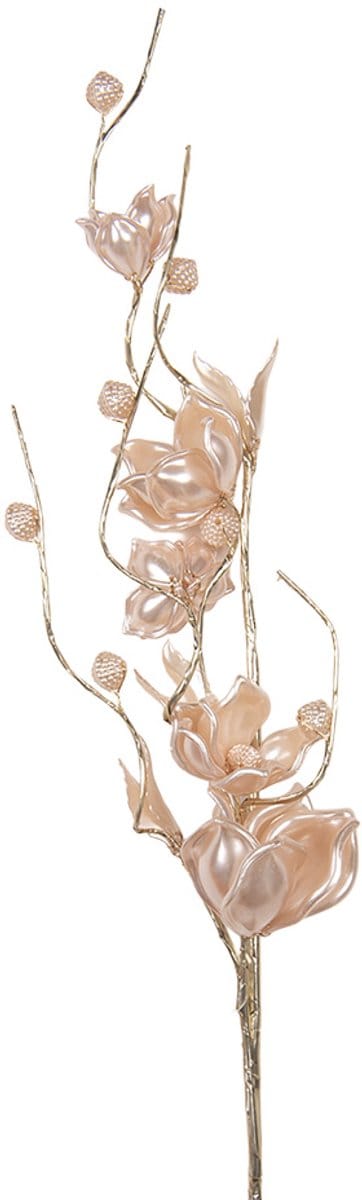 Clayre & Eef Decoratie Tak 6x6x62 cm Roze Kunststof