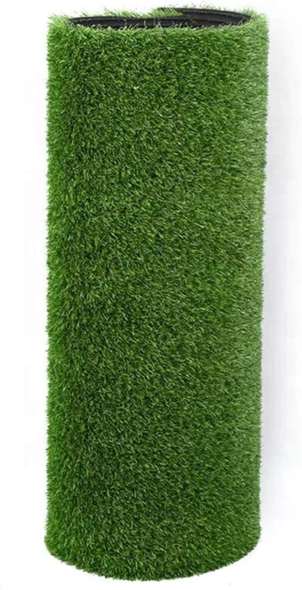 Kunstgras Rol - Imitatie Grasmat - Tuin Aankleden - UV & Waterbestendig - 0.5x2m - Groen
