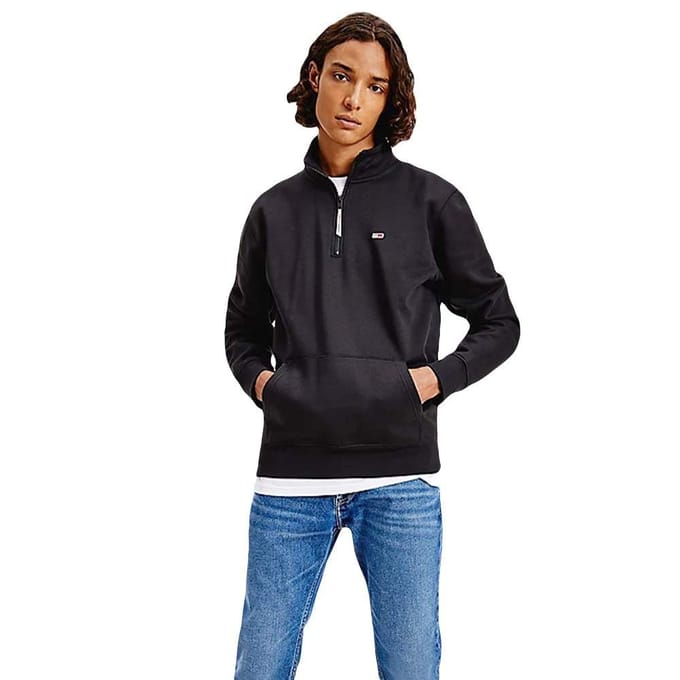 Sweatshirt met Tommy Jeans logo, herenlijn.