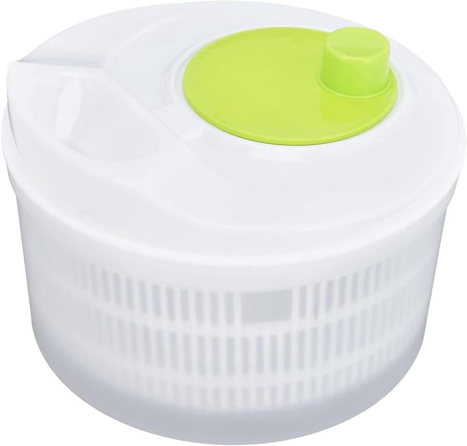 Afdruiprek Plastic Groenten Droger - Salade Dehydrator Kom voor Spinner 3L - Grote Droogmachine Slakom Spinners