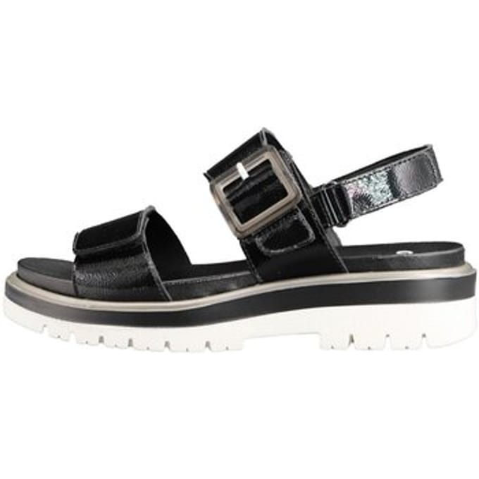 Sandalen met sleehak Ara -