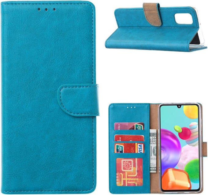 Cityhoesje-Bookcase incl. Pasjeshouder geschikt voor Samsung A41