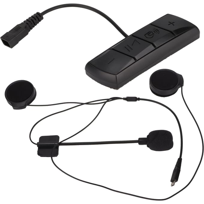 Casque de moto M7, oreillette Bluetooth étanche, réduction du bruit, pour moto black