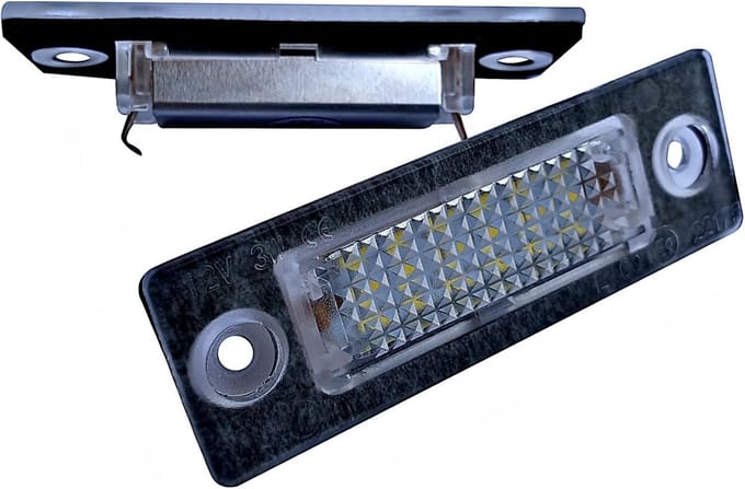 Kentekenplaatverlichting LED - Module Verlichting - Auto Verfraaiing - E-keurmerk Registratievrij - Wit Licht