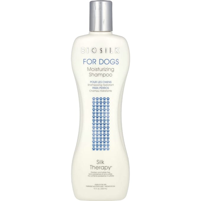 Biosilk, Silk Therapy, Hydraterende Shampoo voor Honden, 12 fl oz (355 ml) white