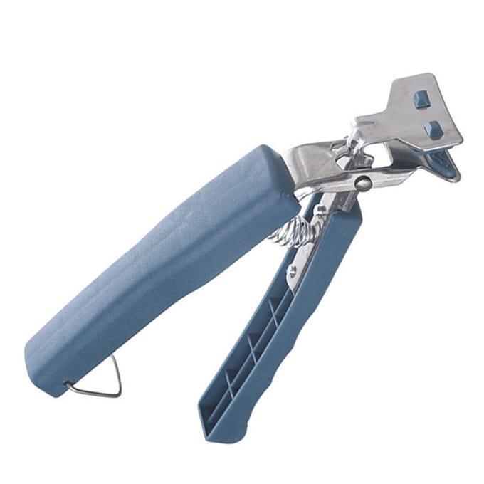Pince pour Plaque Chaude Anti-Ébouillantement Multifonctionnelle en Métal et Plastique Clip pour Assiette gray