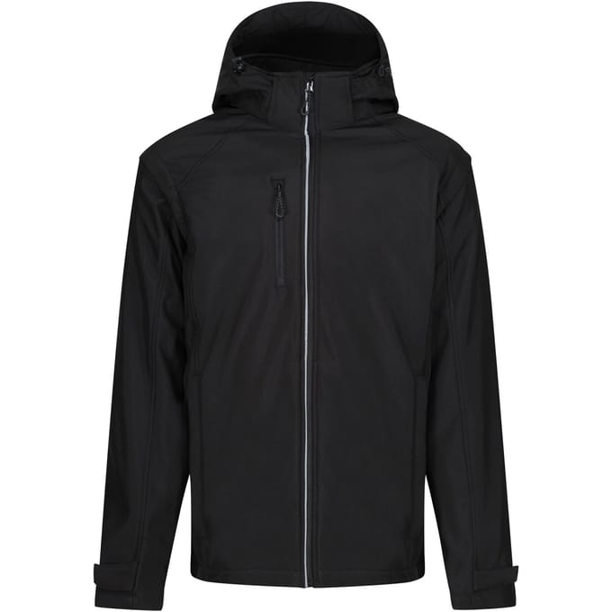 Regatta Heren Erasmus 4 In 1 Jas Soft Shell (Zwart)