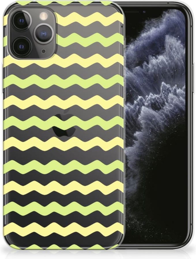 Apple iPhone 11 Pro TPU bumper Waves Yellow