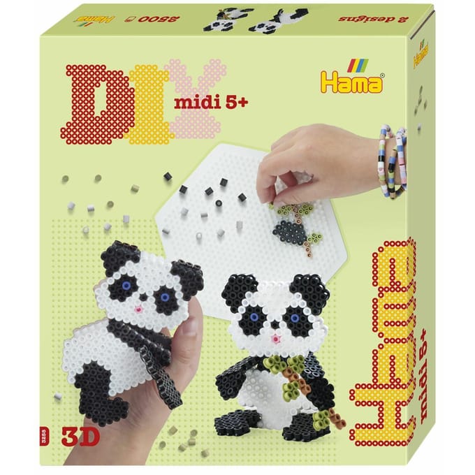 Hama 3D Panda 2500 beads Strijkkralen & -parels