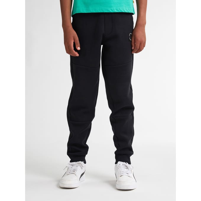 Petrol Industries - Jongens Relaxed Joggingbroek Uinta - Zwart