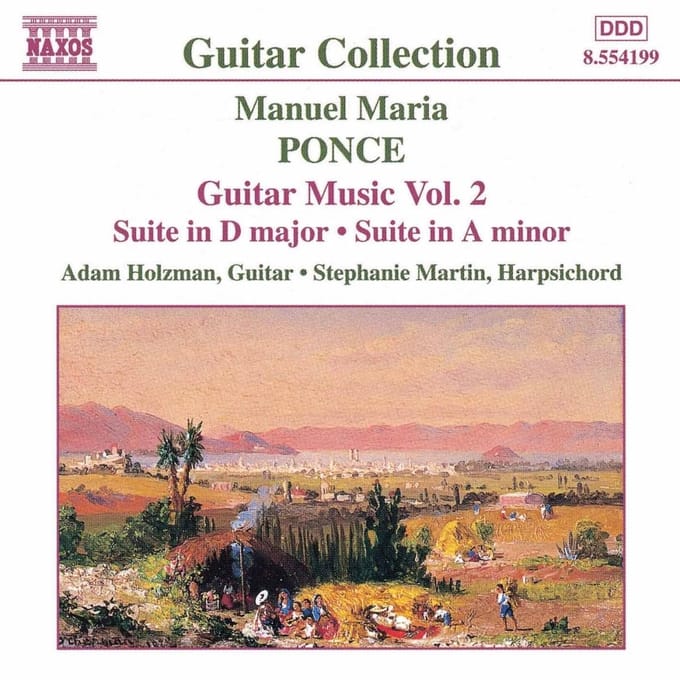 Adam Holzman & Stephanie Martin - Ponce: Guitar Music 2 (CD)