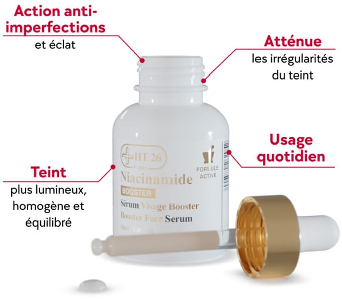 HT26 Paris Niacinamide Booster Face Serum - 100ml