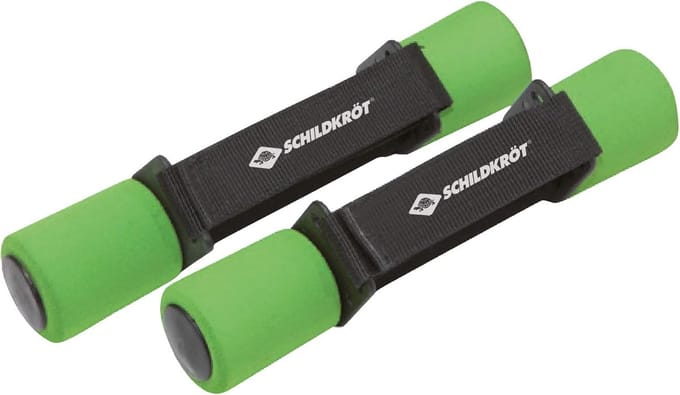 Soft Halterset 2 x 0,5 kg - Zwart-Antraciet in Draagtas