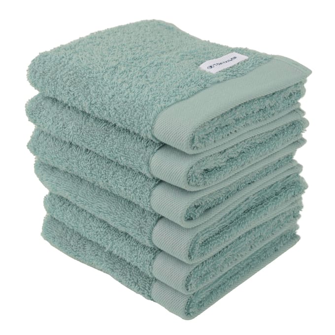 Tom Tailor Gastendoekje Color Bath Guest Towel Een maat, 30x50 Set van 6