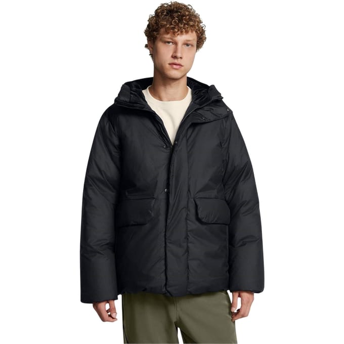 Under Armour Heren Limitless Met Dons Gevuld Pufferjack (Zwart)