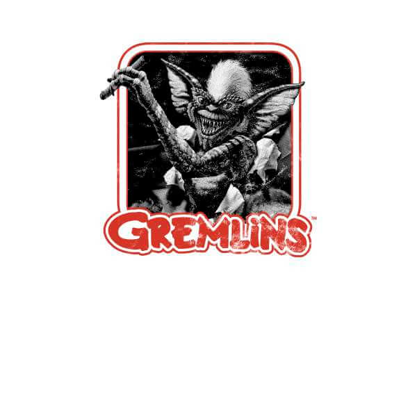 Gremlins Retro T-Shirt - White/Red Ringer - S