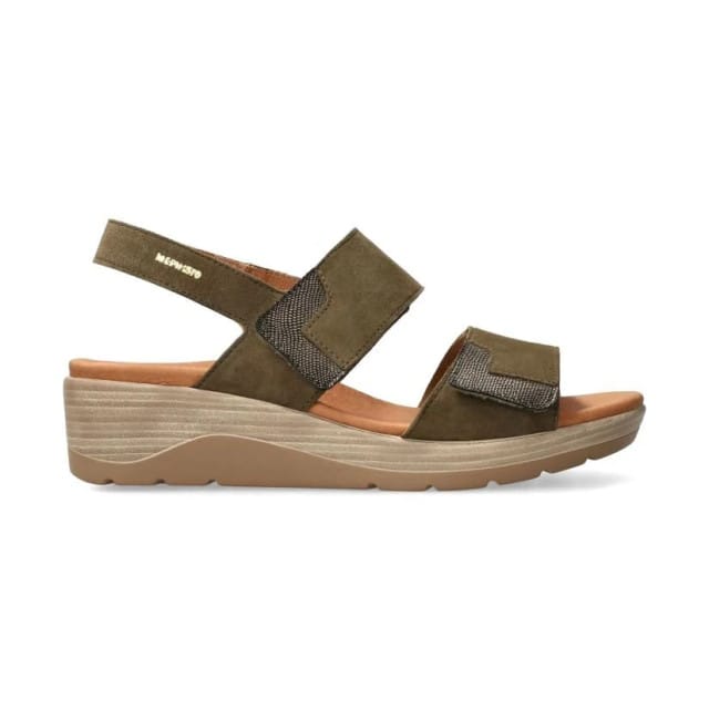 Mephisto Calie - dames sandaal - Groen - maat 37 (EU) 4 (UK)