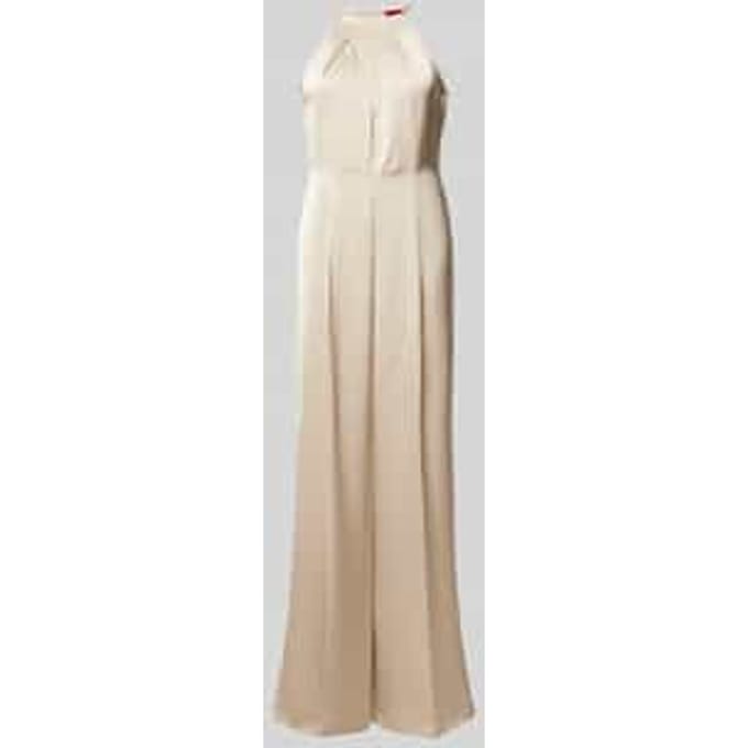 Jumpsuit met platte plooien, model 'GREEN'