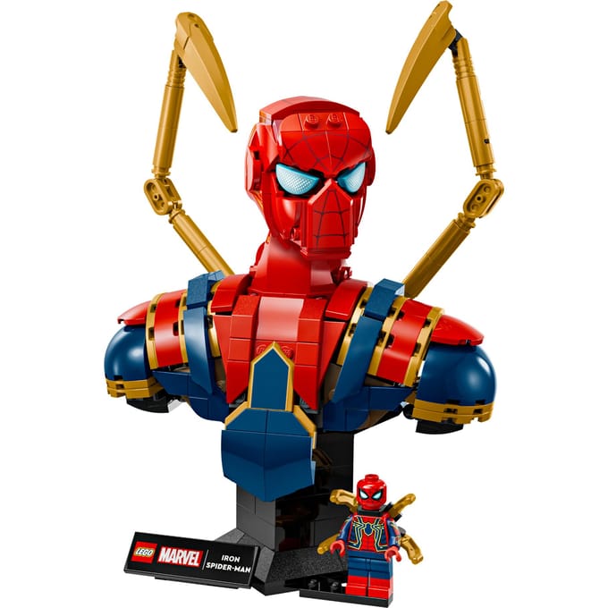LEGO Marvel Super Heroes LEGO® MARVEL SUPER HEROES 76326 Iron Spider-Man buste