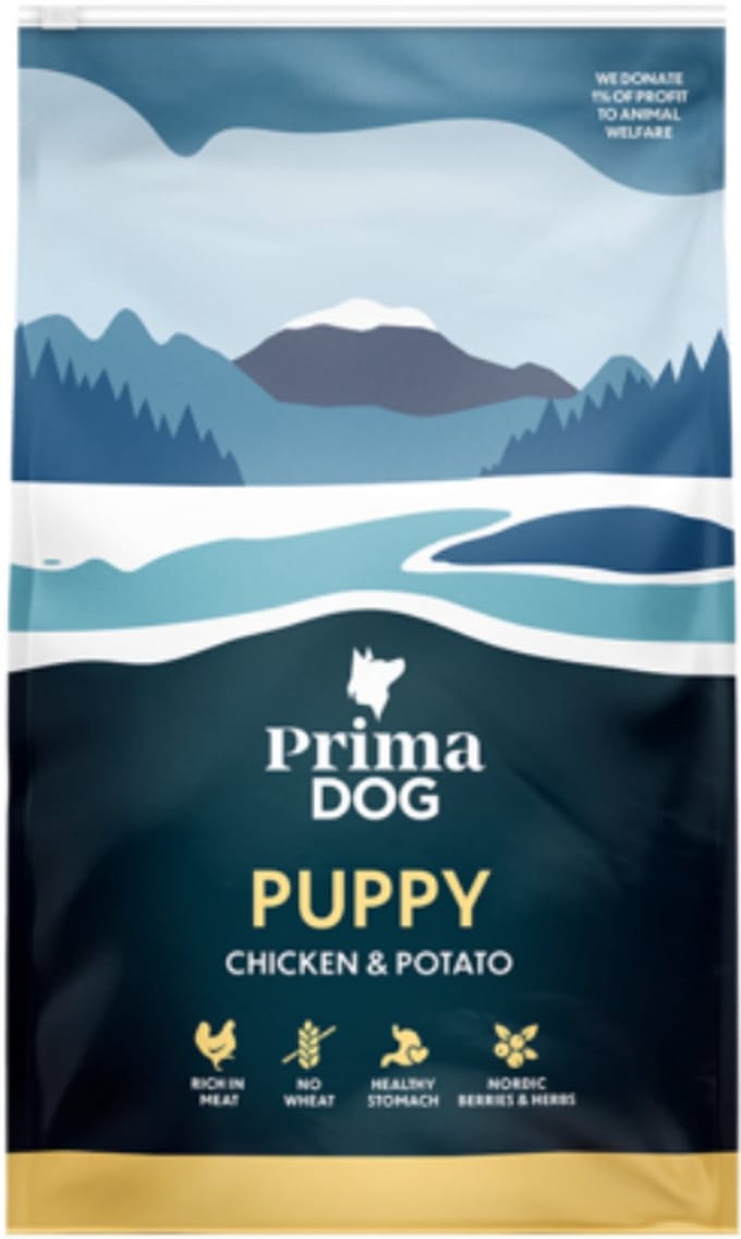 PrimaDog puppyvoer kip & aardappel - 3 kilo