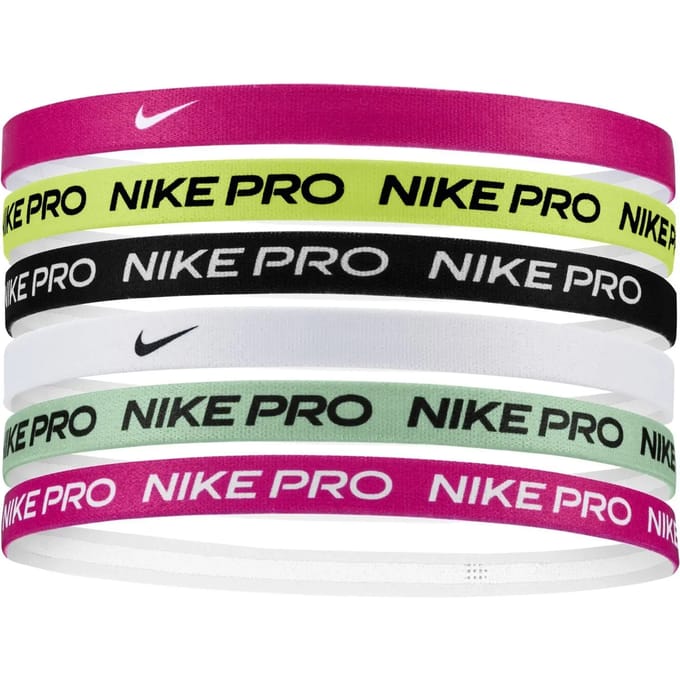 Nike Flex Headbands - Wit/Roze/Groen/Bruin/Zwart - One Size - Haarbandjes