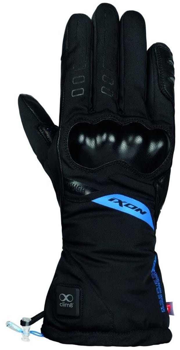 Ixon Verwarmde motorhandschoenen - It-yuga - Zwart/Blauw - M