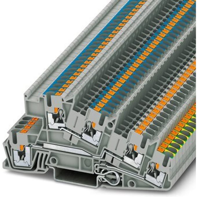 Insteek Aansluitblok PTI 2.5 PE/L/N 400V 24A - 3213950 [2 Stuks]