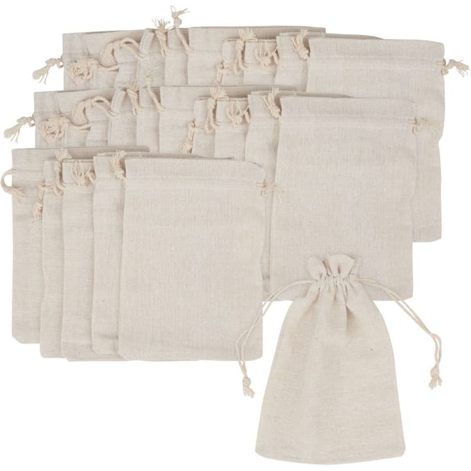 VBS Jute zak "11 x 16 cm", 25 stuks